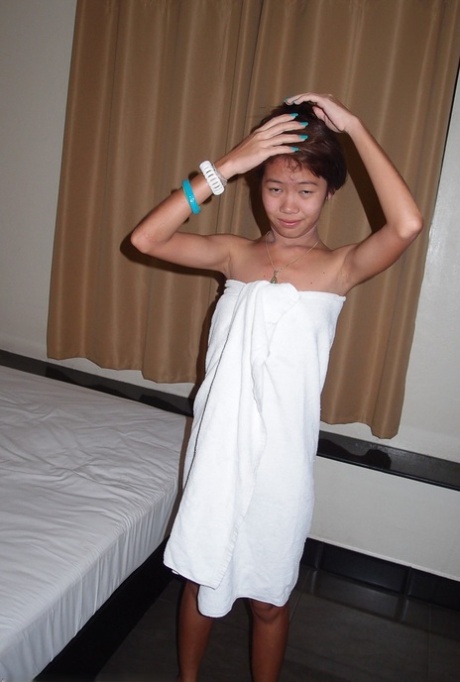 Asian first timer with braces gets banged by a sex tourist in POV mode