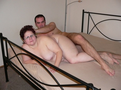 Old fat woman with saggy tits fisted and fucked before final blowjob in shower